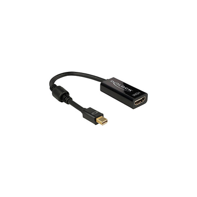 Product Αντάπτορας DisplayPort Delock  mini DP -> HDMI St/Bu 4K Passiv base image