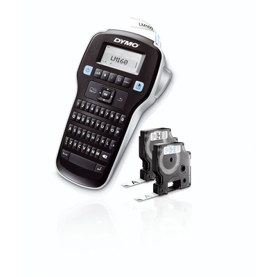Product Ετικετογράφος Χειρός Dymo LabelManager 160 Starter-Set m. 3 D1-12mm Qwertz base image