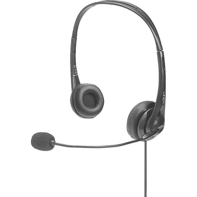Product Multimedia Ακουστικά Lindy Stereo USB with Mikrofon base image