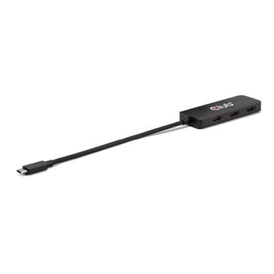 Product Docking Station Club 3D MST-USB 3.2 Typ C > 3x HDMI 4K60Hz St/Bu base image