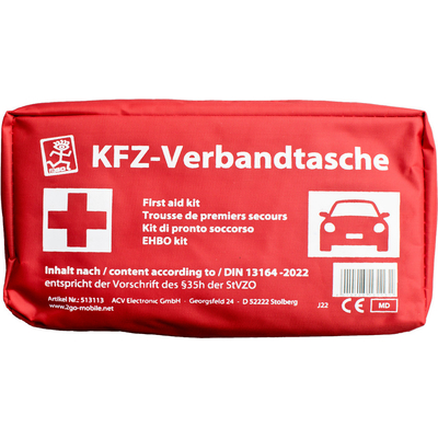Product Φαρμακείο Αυτοκινήτου 2GO car first aid kit certified according to DIN 13164:2022 base image