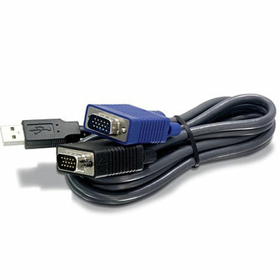 Product Καλώδιο Trendnet KVM cable USB /VGA 2m base image