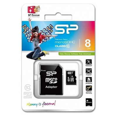 Product Κάρτα Μνήμης MicroSD 64GB Silicon Power UHS1(U3) Superior Pro Col+Ad base image