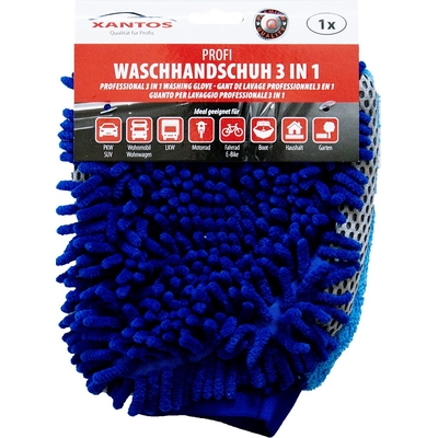 Product Σφουγγάρι Πλυσίματος Xantos chenille wash mitt 3in1 base image