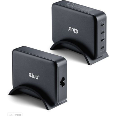 Product Φορτιστής Πρίζας Club 3D 4xUSB Typ C PD 240W, GaN base image