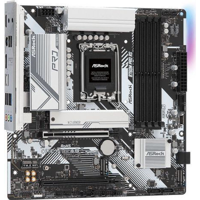 Product Motherboard ASRock B760M Pro RS 1700 mATX HDMI/DP DDR5 base image