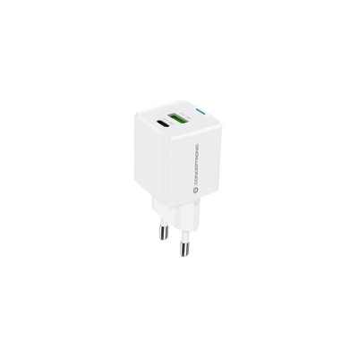Product Φορτιστής Πρίζας Conceptronic 2Port 20W,1xUSB-C,1xUSB-A 1.5m ws base image