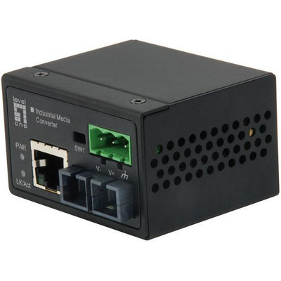 Product Converter LevelOne IEC-4002 10/100TX>ST MM 2km base image