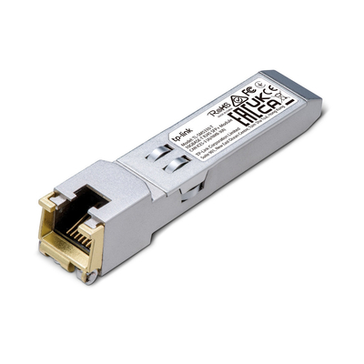 Product Transceiver TP-Link Nek SM5310-T Fiber Converter RJ45 SFP+ base image
