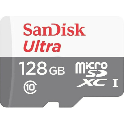 Product Κάρτα Μνήμης MicroSD 128GB SanDisk Ultra Class 10 inkl. Adapter base image