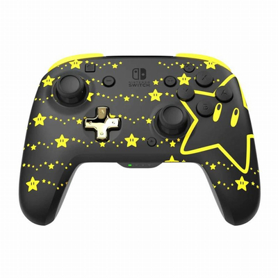 Product Gamepad PDP Rematch Wireless Super Stars GlowInDark Switc base image