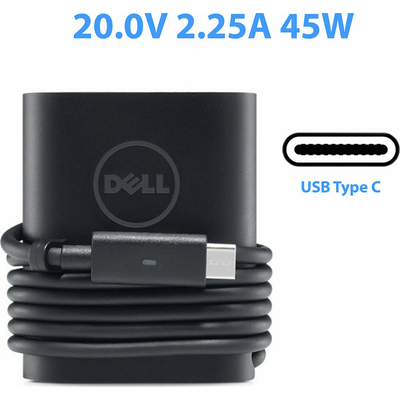Product Φορτιστής Laptop Dell Kit: 45-W-E5-USB-C base image