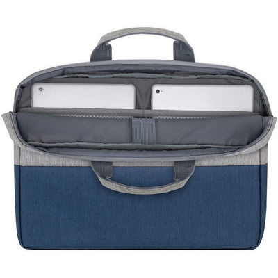 Product Τσάντα Laptop Riva NB Tasche Prater 15,6" grey/blue 7532 base image