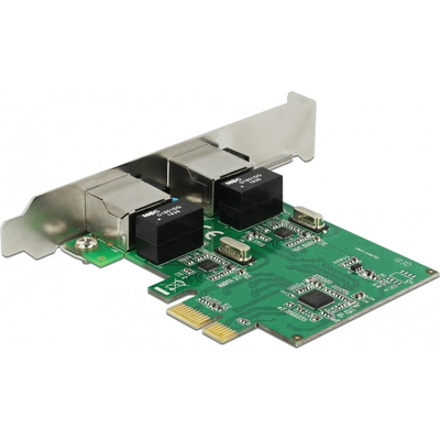 Product Κάρτα Δικτύου Delock PCI Express > 2 x Gigabit LAN base image