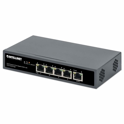 Product Network Switch Intellinet 28-P PoE+ Managed 4x10GbE 450W base image