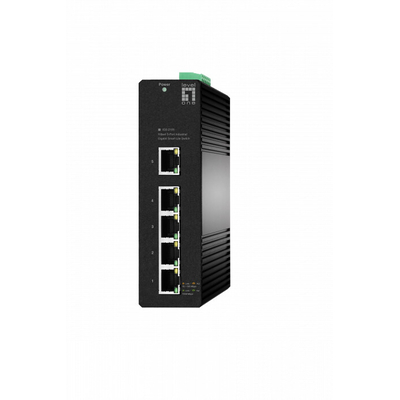 Product Network Switch LevelOne 5x GE IGS-2105 1000 BASE-T RJ45 Black base image
