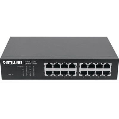 Product Network Switch Intellinet 16x GE Desktop/Rackmount base image