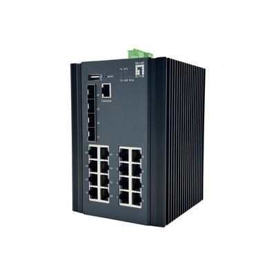 Product Network Switch LevelOne 20x GE IGU-2071 16x 1GbE,4x 2.5GbE SFP sw base image