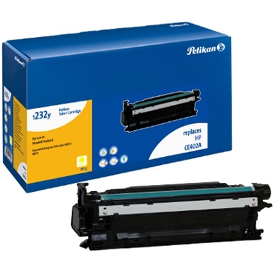 Product Toner Συμβατό Pelikan HP CE402A 1232y yellow rebuilt base image