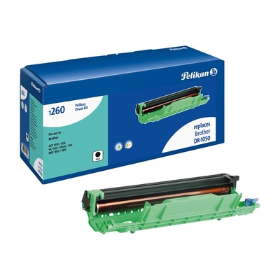 Product Toner Συμβατό Pelikan Trommel Brother DR1050 Black 1260DR rebuilt base image
