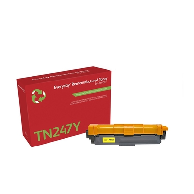 Product Toner Συμβατό Xerox Everyday Brother TN247Y Yellow Remanufactured base image