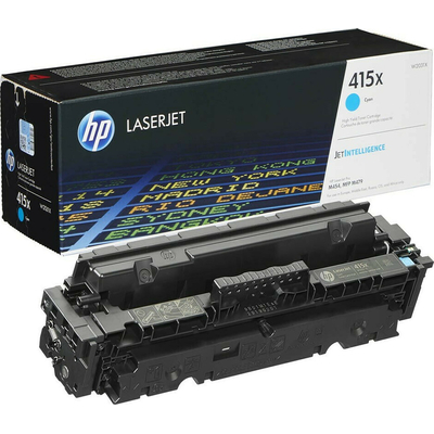 Product Toner HP 415X Cyan LaserJetpatrone base image