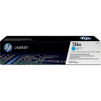 Product Toner HP 126A Cyan LaserJetpatrone base image
