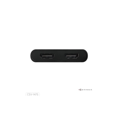Product Αντάπτορας USB Club 3D USB-C (USB A) > 2x HDMI 4K@60Hz St/Bu base image