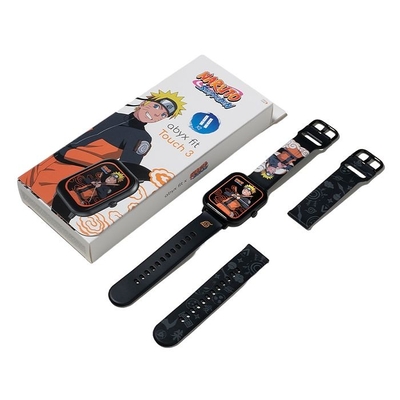 Product Smartwatch Abyx Fit Touch 3 Naruto Uzumaki space grey base image