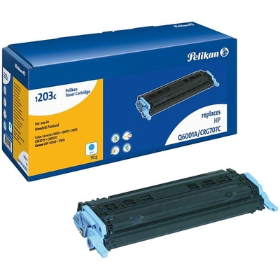 Product Toner Συμβατό Pelikan HP Q6001A 1203c cyan rebuilt base image