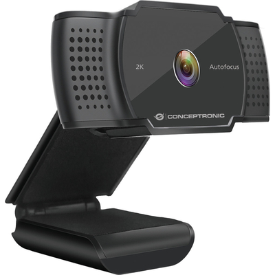 Product Webcam Conceptronic AMDIS 2K Super HD AF+Microphon.sw base image