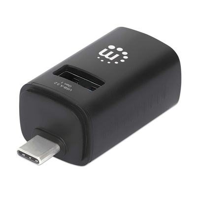 Product Αντάπτορας USB Manhattan 3-Port 3.0 / 2.0 USB-C male to 3xA-Buchse base image