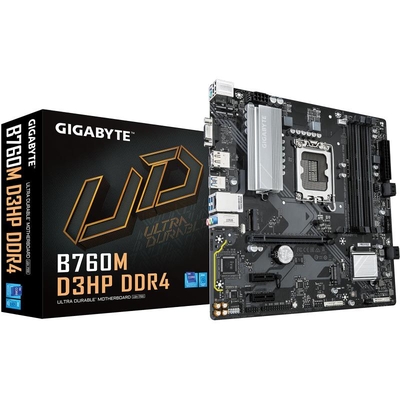 Product Μητρική Κάρτα Gigabyte B760M D3HP micro ATX - LGA1700 Socket - B760 base image