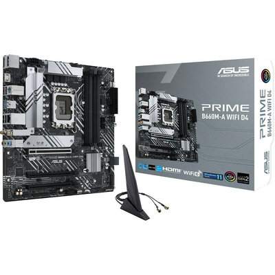 Product Μητρική Κάρτα Asus PRIME B660M-A WIFI D4 - micro ATX - Socket LGA1700 - Intel B660 base image