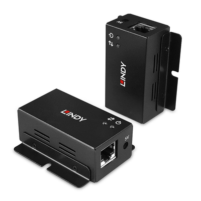 Product USB Extender Lindy - transmitter and receiver - USB 2.0 base image
