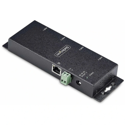 Product Αντάπτορας StarTech 4P Serial to Ethernet Adapter, IP LAN to RS232 DB9 - TAA base image