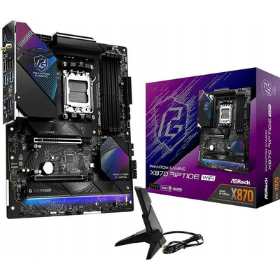 Product Μητρική Κάρτα ASRock Phantom Gaming X870 RIPTIDE WiFi ATX - Socket AM5 - AMD base image