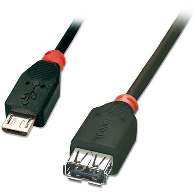 Product Καλώδιο USB Lindy Premium - to Micro-USB Type B - 1 m base image