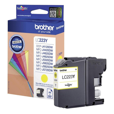 Product Μελάνι Brother ink cartridge LC223Y - yellow base image