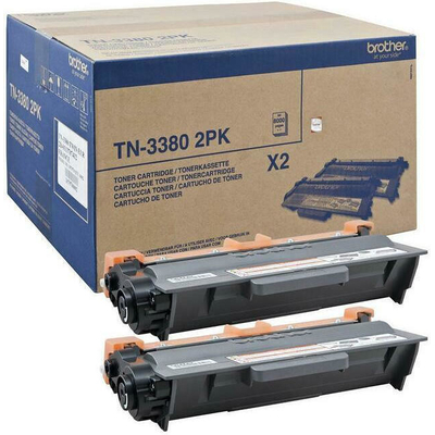 Product Toner Brother TN3380 2PK - 2-pack - Black - original base image