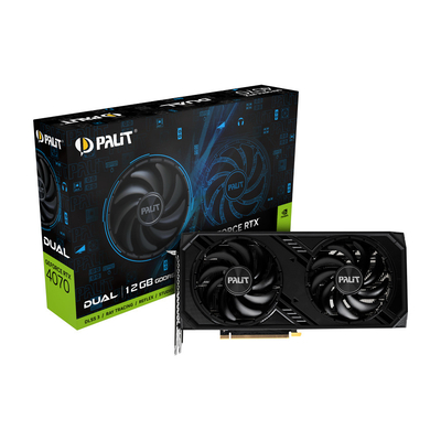 Product Κάρτα Γραφικών Palit GeForce RTX 4070 Dual - 12 GB base image