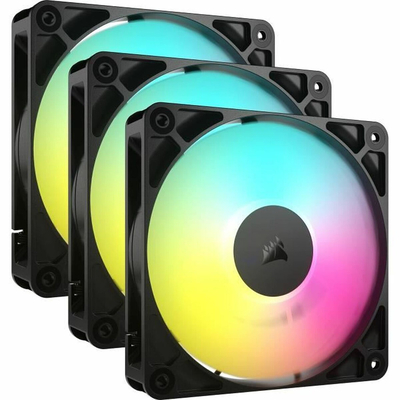 Product Case Fan 12cm Corsair Fan RS140 PWM 3x12cm Black base image