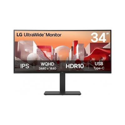 Product Monitor 34" LG 34BA75QE-B base image