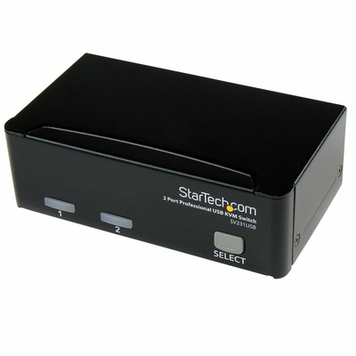 Product KVM Switch StarTech 2 Port Professional USB Kit with Cables - 2 ports base image