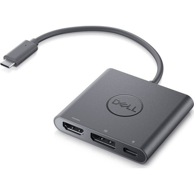 Product Docking Station Dell USB-C Power Pass-Through - DisplayPort / HDMI / USB - 18 cm base image