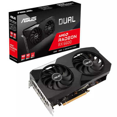 Product Κάρτα Γραφικών VGA Asus RX 6600 8GB Dual 8G V3 base image