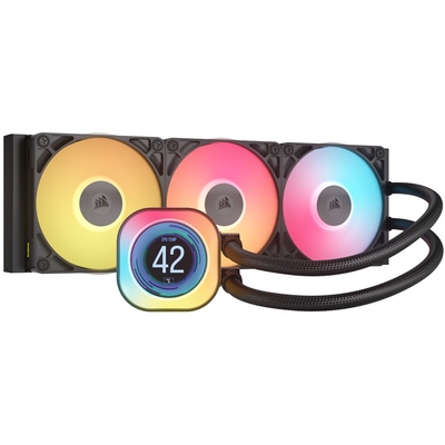Product Ψύκτρα CPU Corsair AIO iCUE LINK TITAN 360 RX LCD AIO base image