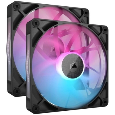 Product Case Fan 14cm Corsair Fan iCUE LINK RX140 RGBMax 2x14bk base image