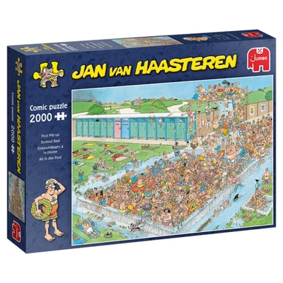 Product Παζλ Jumbo Jan van Haasteren Pool Pile-Up PileUp 2000 Κομμάτια (20040) base image