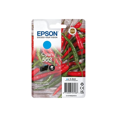 Product Μελάνι Epson 503 Cyan (C13T09Q24010) base image